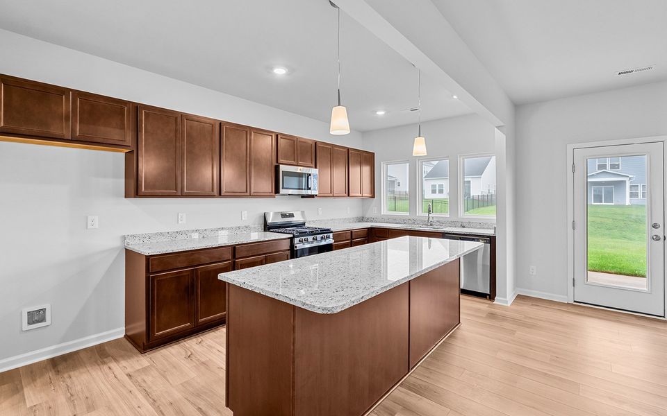 Furnished interior view inside a new home in Hanes Lake, Winston-Salem (Image 8).