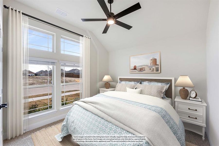 Furnished interior view inside a new home in Silo Mills, Joshua (Image 7). Furnished interior view inside a new home in Silo Mills, Joshua (Image 7).