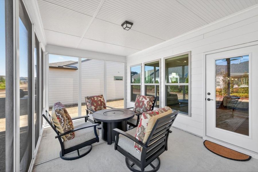 Exterior details and patio area of a home in Del Webb Chateau Elan, Hoschton (Image 27). Exterior details and patio area of a home in Del Webb Chateau Elan, Hoschton (Image 27).