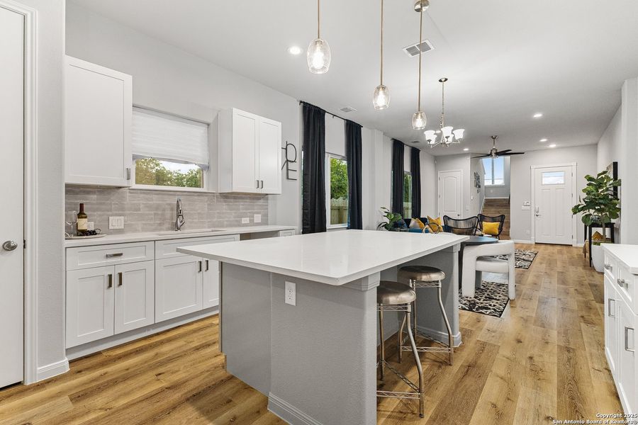 Furnished interior view inside a new home in , San Antonio (Image 27).