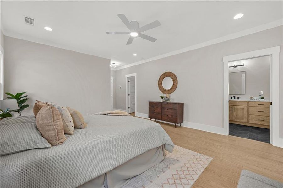Furnished interior view inside a new home in , Scottdale (Image 38).