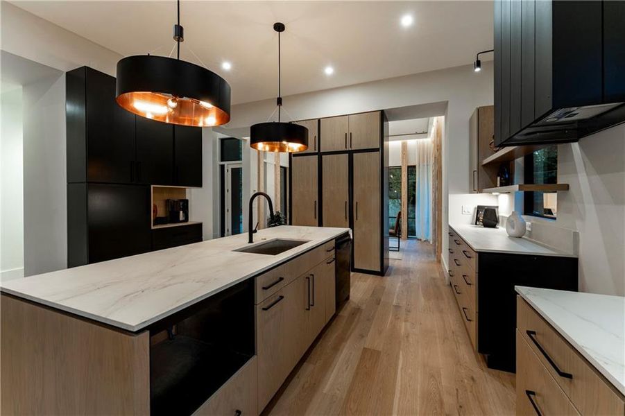 Furnished interior view inside a new home in , Atlanta (Image 54).