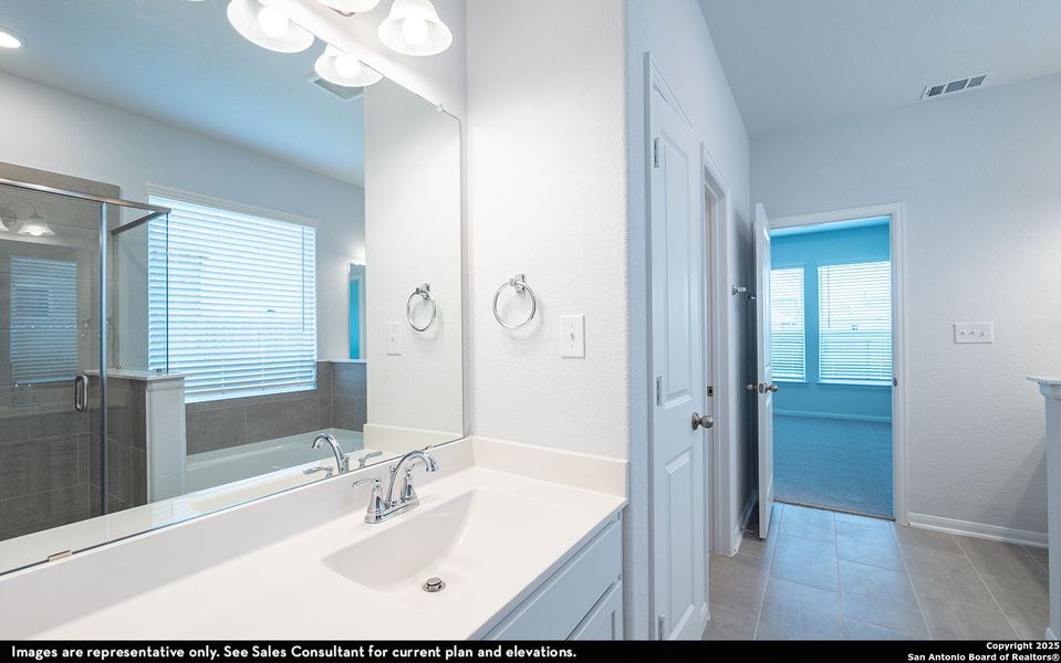 Furnished interior view inside a new home in , Schertz (Image 7). Furnished interior view inside a new home in , Schertz (Image 7).