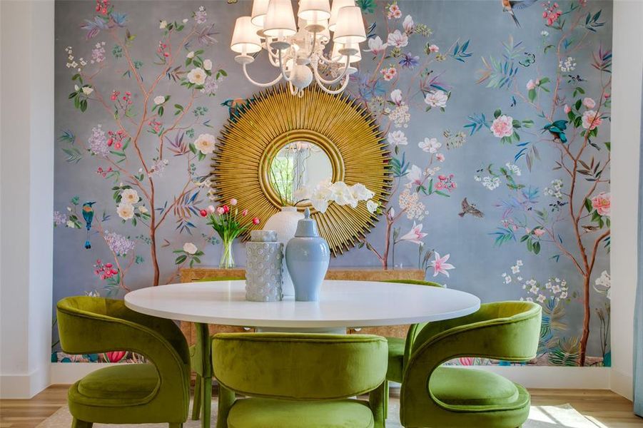 Furnished interior view inside a new home in , Dallas (Image 10). Furnished interior view inside a new home in , Dallas (Image 10).