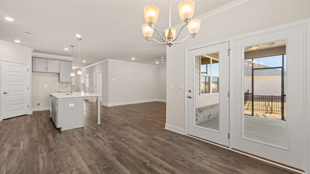 Spacious, unfurnished interior of a new home in Oak Ridge Meadows - Active Adult, Locust Grove (Image 16). Spacious, unfurnished interior of a new home in Oak Ridge Meadows - Active Adult, Locust Grove (Image 16).