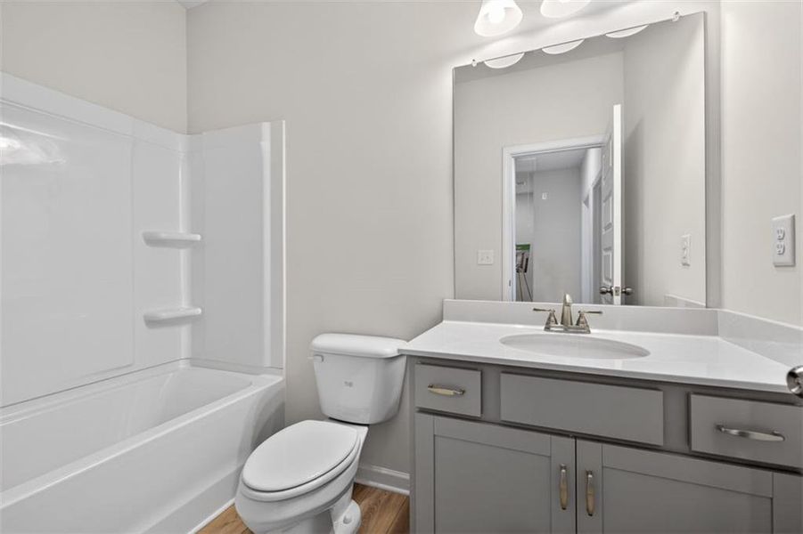 Furnished interior view inside a new home in Franklin Manor, Lawrenceville (Image 12).