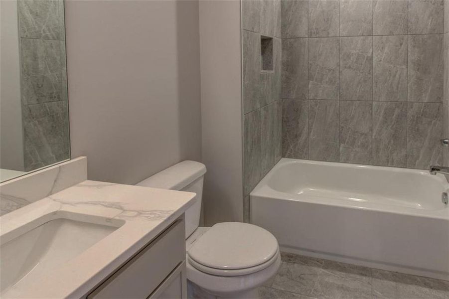 Furnished interior view inside a new home in , Conyers (Image 10).