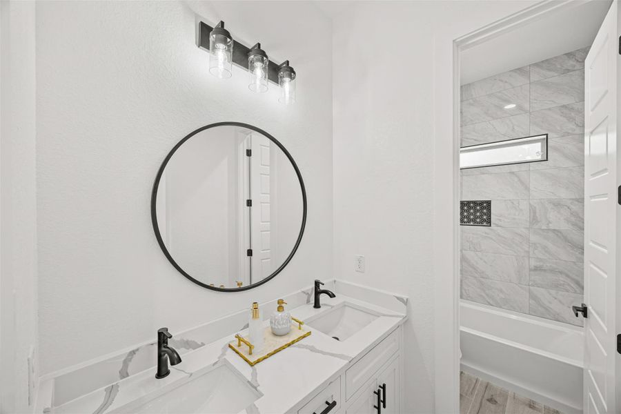 Furnished interior view inside a new home in , Dayton (Image 16).