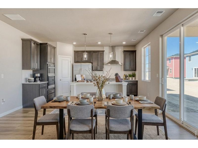 Furnished interior view inside a new home in Farmstead, Berthoud (Image 5).