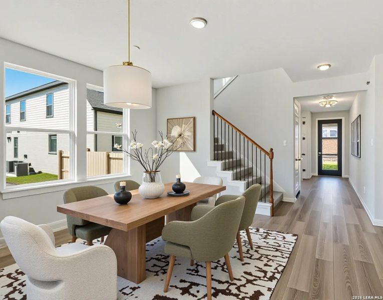 Furnished interior view inside a new home in Park Hill Commons, San Antonio (Image 8).