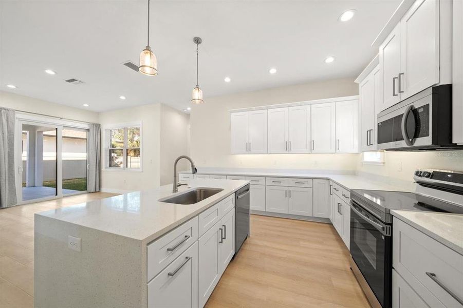 Furnished interior view inside a new home in , Largo (Image 16).