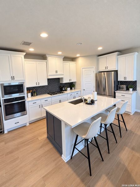 Furnished interior view inside a new home in Stillwater Ranch, San Antonio (Image 8).