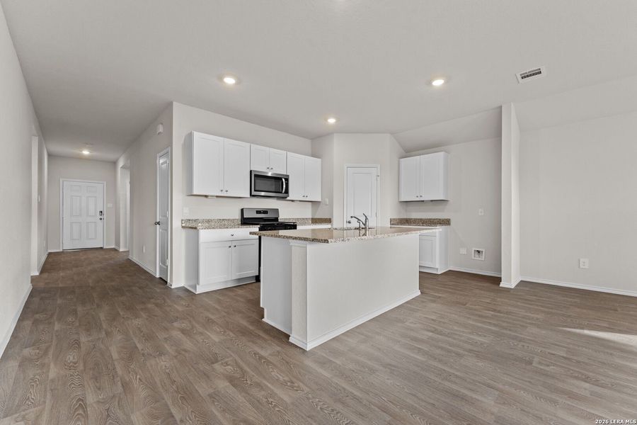 Furnished interior view inside a new home in Navarro Fields, Seguin (Image 8).