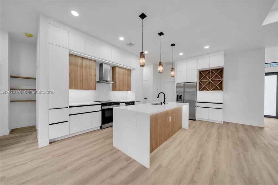 Furnished interior view inside a new home in , North Port (Image 6).