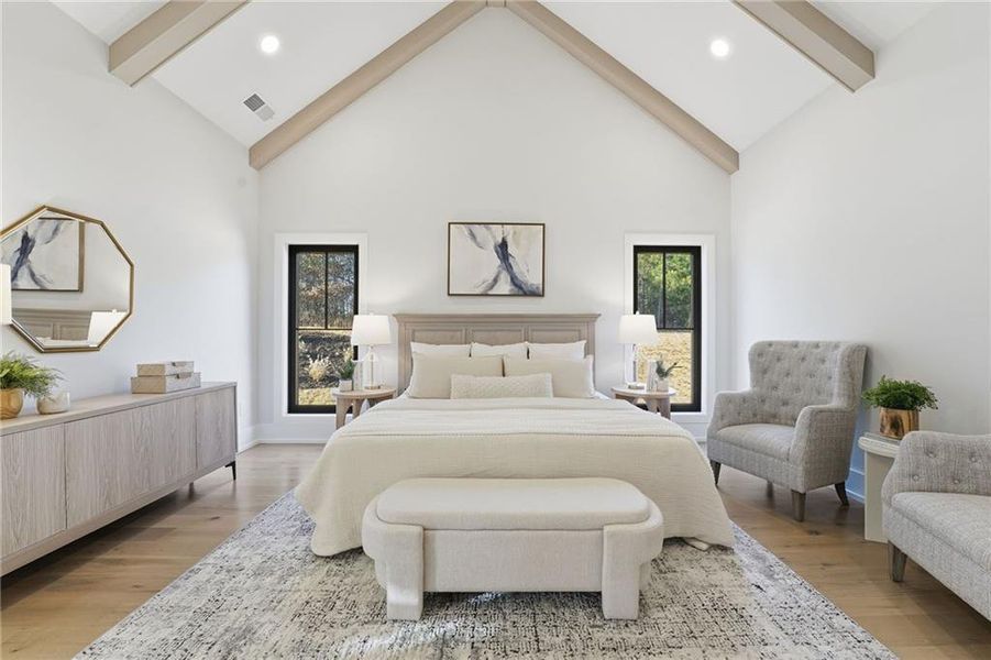 Furnished interior view inside a new home in , Canton (Image 39). Furnished interior view inside a new home in , Canton (Image 39).