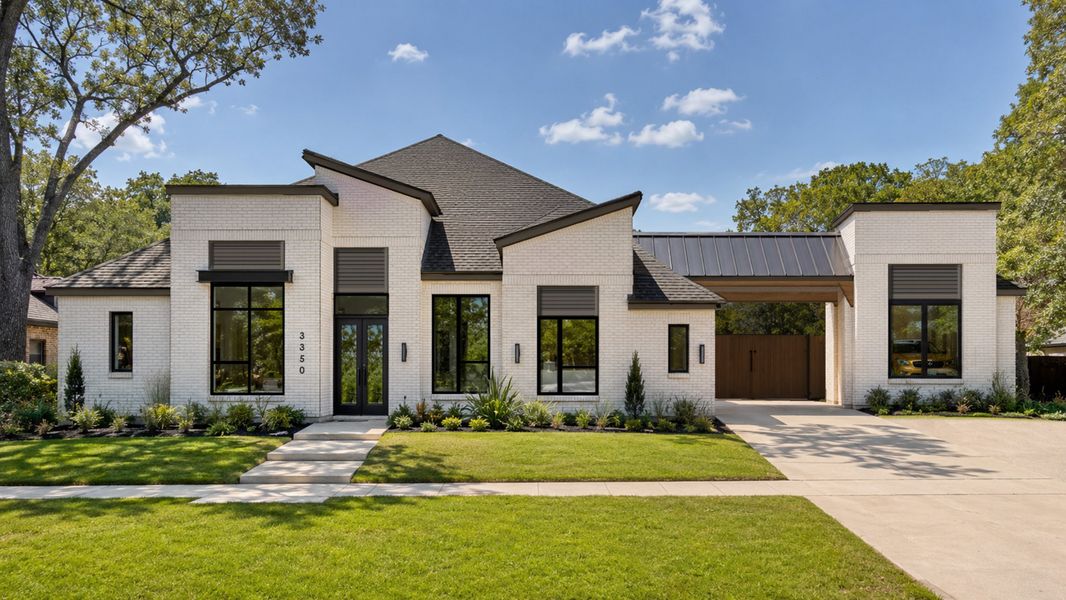 Representative Elevation - some options shown Representative Elevation - some options shown