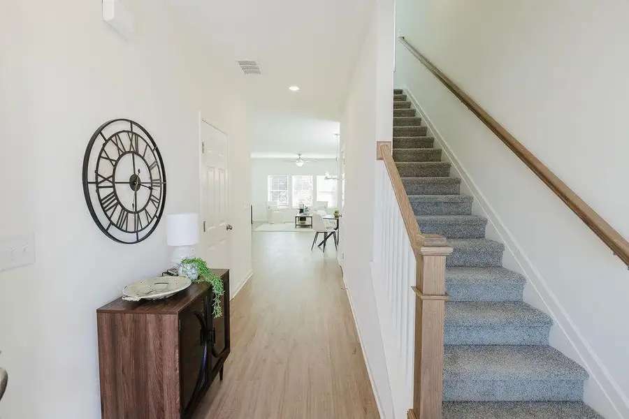 Furnished interior view inside a new home in Downtown Fausett, Dawsonville (Image 12).