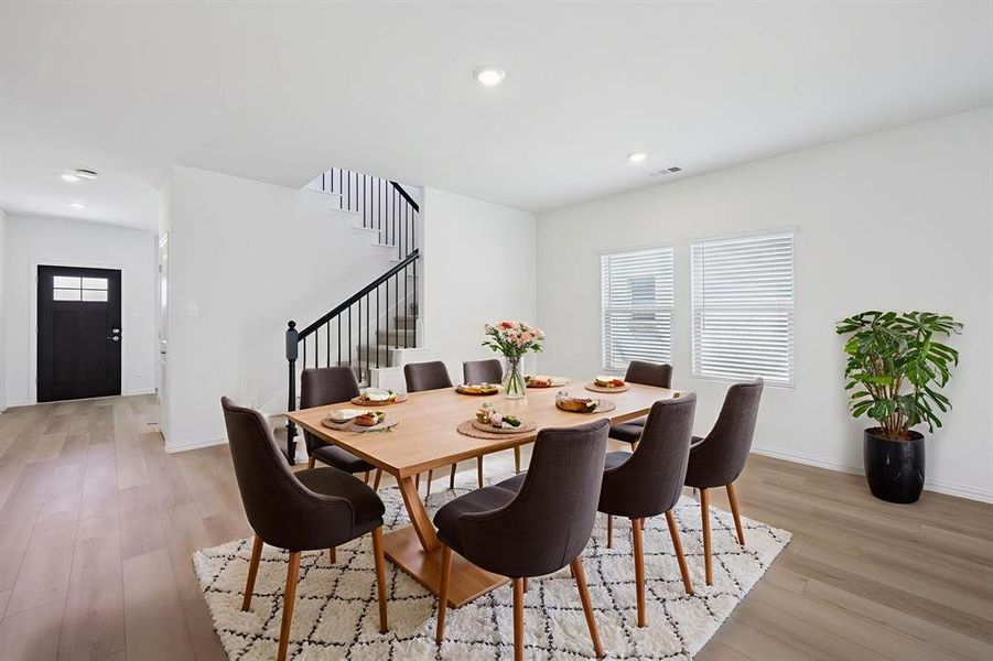 Photo is not of the actual home, but is an inspirational photo of builder’s model home and may depict options, furnishings, and/or decorator features that are not included.