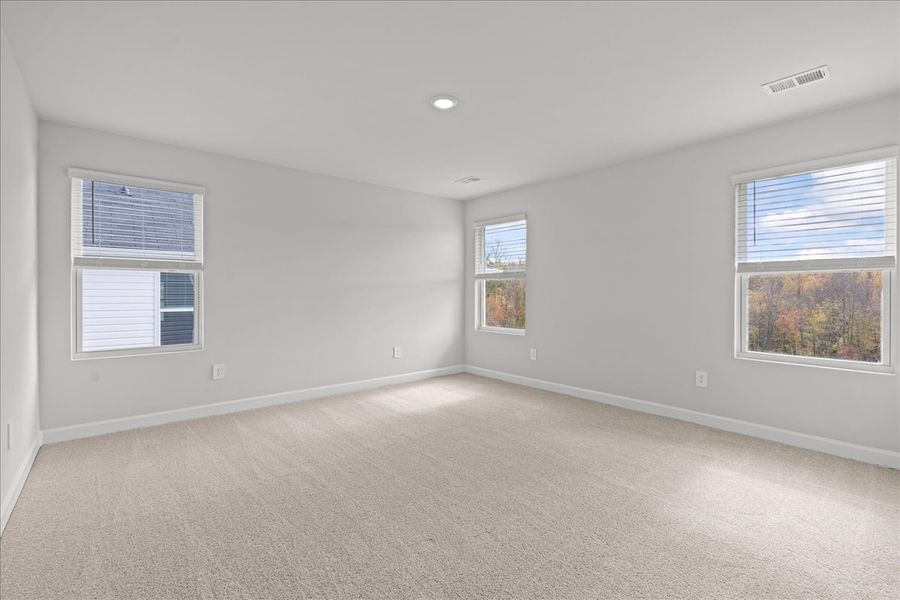 Spacious, unfurnished interior of a new home in Pleasant Brook, Piedmont (Image 22). Spacious, unfurnished interior of a new home in Pleasant Brook, Piedmont (Image 22).