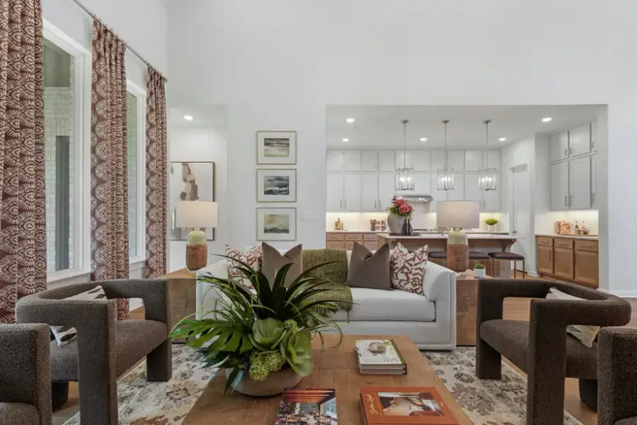 Representative Family Room - some options shown