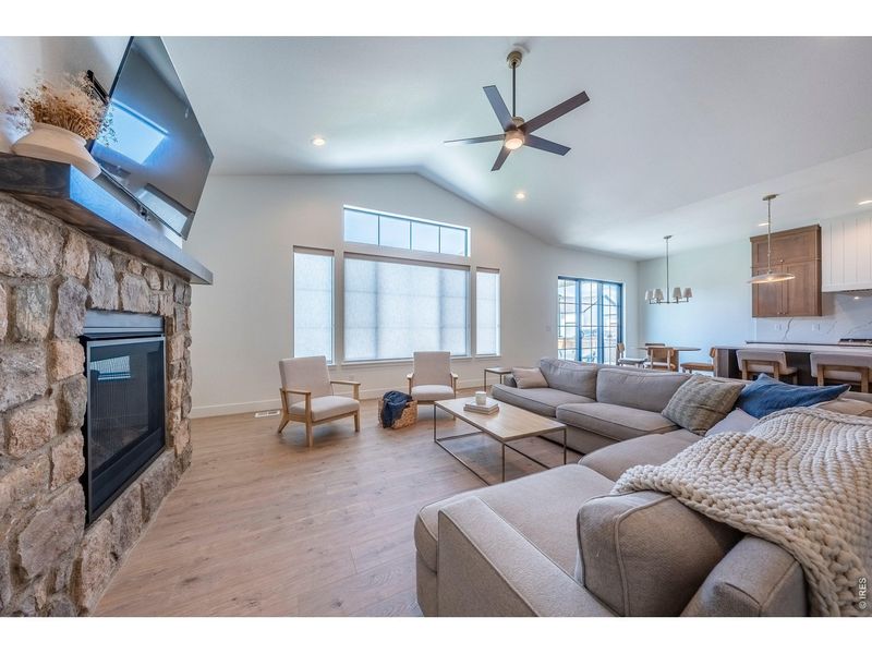 Furnished interior view inside a new home in Greenspire At Windsor Lake, Windsor (Image 19).
