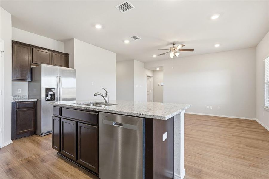 Furnished interior view inside a new home in , Waco (Image 9).