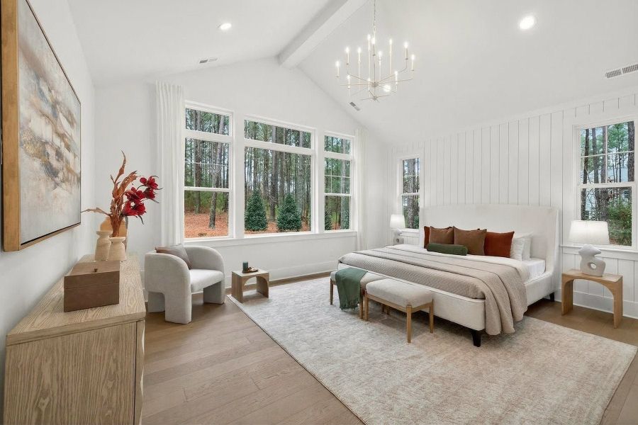 Representative furnished interior of a home built from the Marin-Expanded by Classica Homes in Riverchase Estates, Lancaster (Image 58).