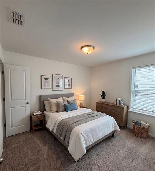 Furnished interior view inside a new home in Creekside, Dawsonville (Image 8).