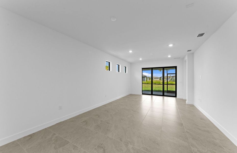 Spacious, unfurnished interior of a new home in Arbor Oaks, North Port (Image 15). Spacious, unfurnished interior of a new home in Arbor Oaks, North Port (Image 15).