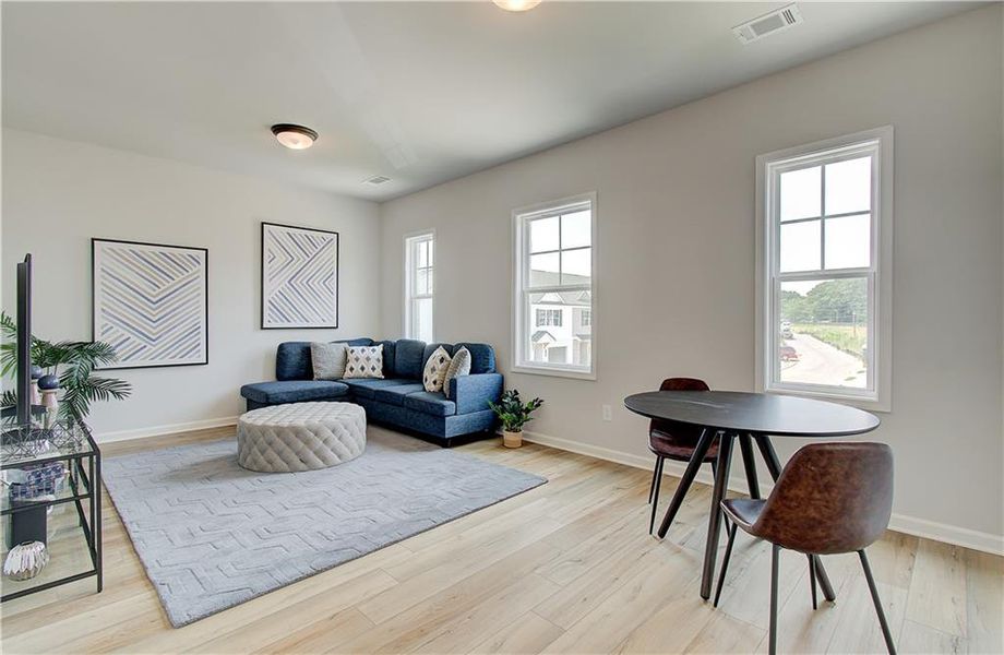 Furnished interior view inside a new home in Kentmere, Auburn (Image 22).