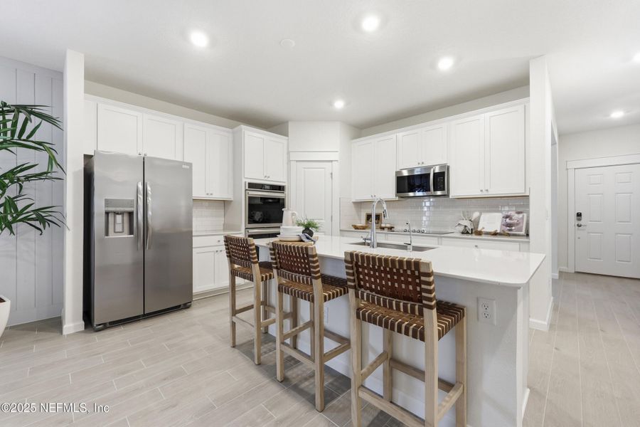 Furnished interior view inside a new home in , Green Cove Springs (Image 6). Furnished interior view inside a new home in , Green Cove Springs (Image 6).