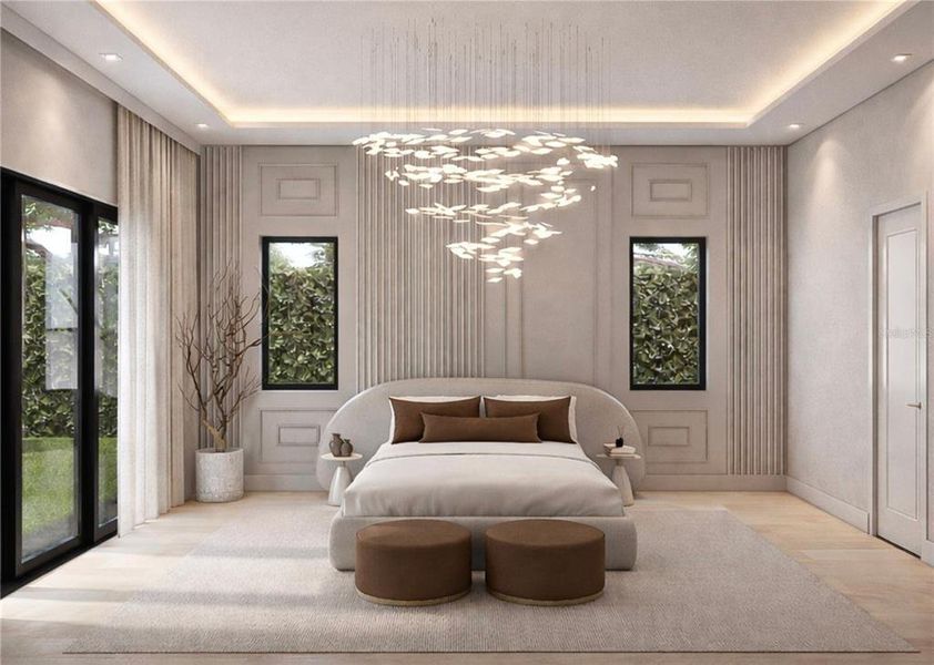 Furnished interior view inside a new home in , Orlando (Image 4). Furnished interior view inside a new home in , Orlando (Image 4).