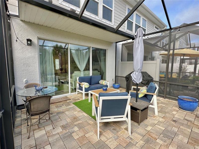 Exterior details and patio area of a home in , Land O' Lakes (Image 26). Exterior details and patio area of a home in , Land O' Lakes (Image 26).