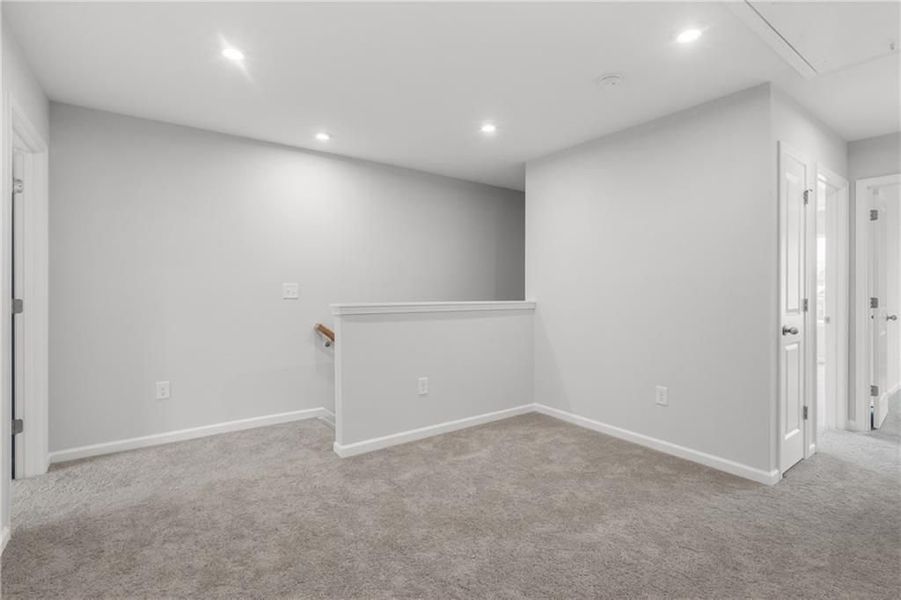 Spacious, unfurnished interior of a new home in Stegall Village, Emerson (Image 21). Spacious, unfurnished interior of a new home in Stegall Village, Emerson (Image 21).