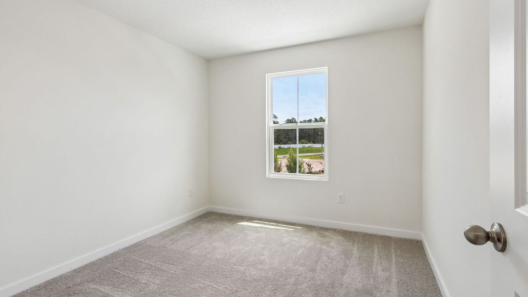 Furnished interior view inside a new home in Cyrene at Harmony, St. Cloud (Image 32). Furnished interior view inside a new home in Cyrene at Harmony, St. Cloud (Image 32).