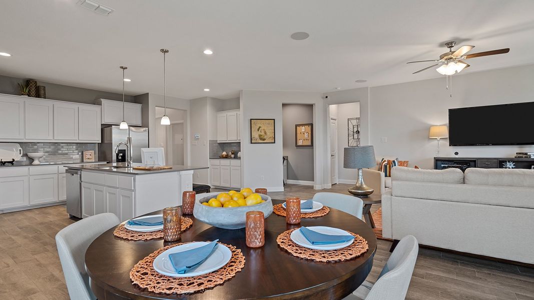 Furnished interior view inside a new home in Morningstar, Aledo (Image 24).