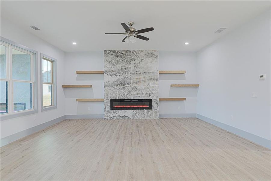 Spacious, unfurnished interior of a new home in , Maysville (Image 59).