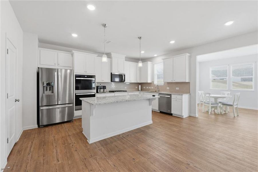 Furnished interior view inside a new home in , McDonough (Image 19).