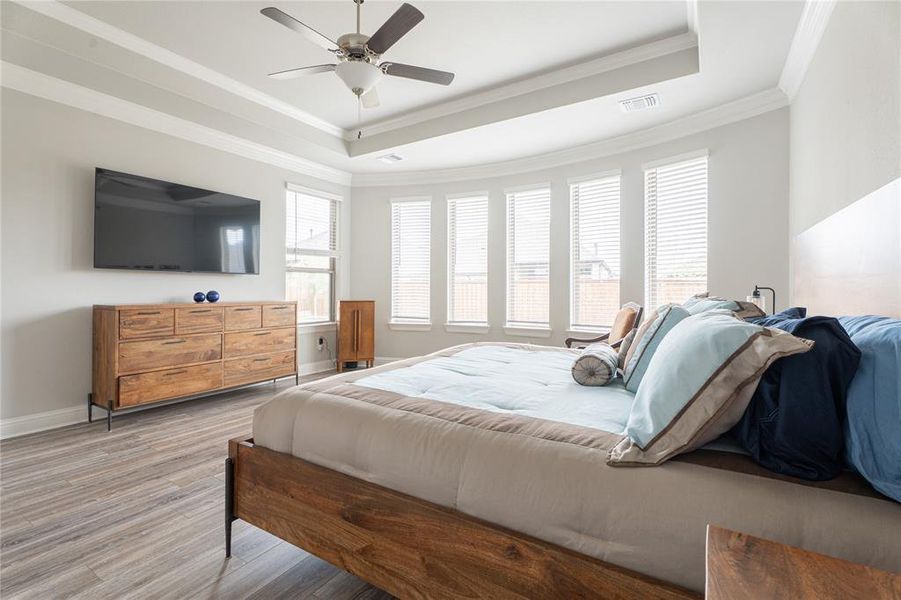 Furnished interior view inside a new home in , McKinney (Image 12).