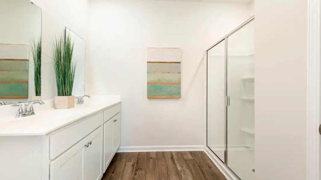 Furnished interior view inside a new home in Carrington Woods, Longs (Image 8).