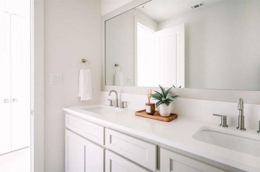 Close-up of interior finishes inside a home in , Aledo (Image 19).
