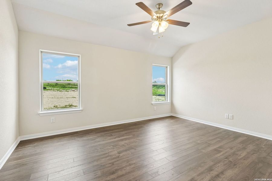 Spacious, unfurnished interior of a new home in Stream Waters, Seguin (Image 28). Spacious, unfurnished interior of a new home in Stream Waters, Seguin (Image 28).