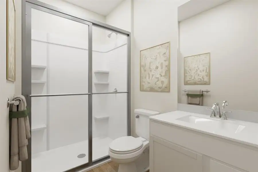 Furnished interior view inside a new home in Gibson Grove, Laurens (Image 5).