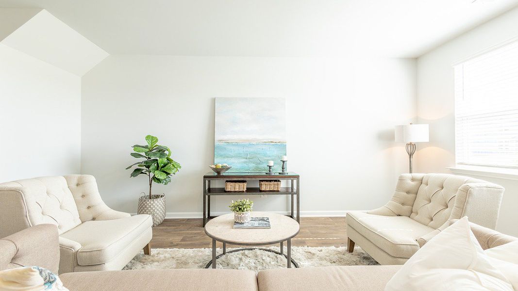 Furnished interior view inside a new home in Evergreen, Holly Hill (Image 8).