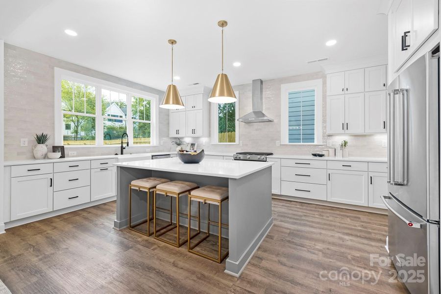 Furnished interior view inside a new home in , Charlotte (Image 13). Furnished interior view inside a new home in , Charlotte (Image 13).