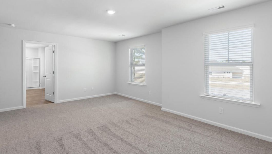Spacious, unfurnished interior of a new home in Grayson Park, Leland (Image 24).