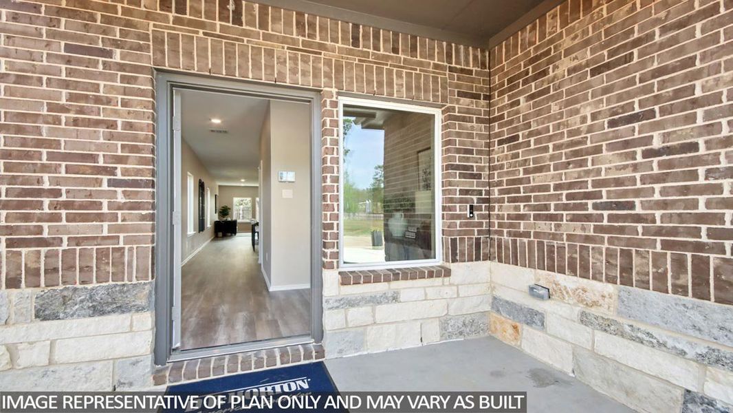 Image 8 representing the Justin by D.R. Horton in Presswoods, Splendora, TX.