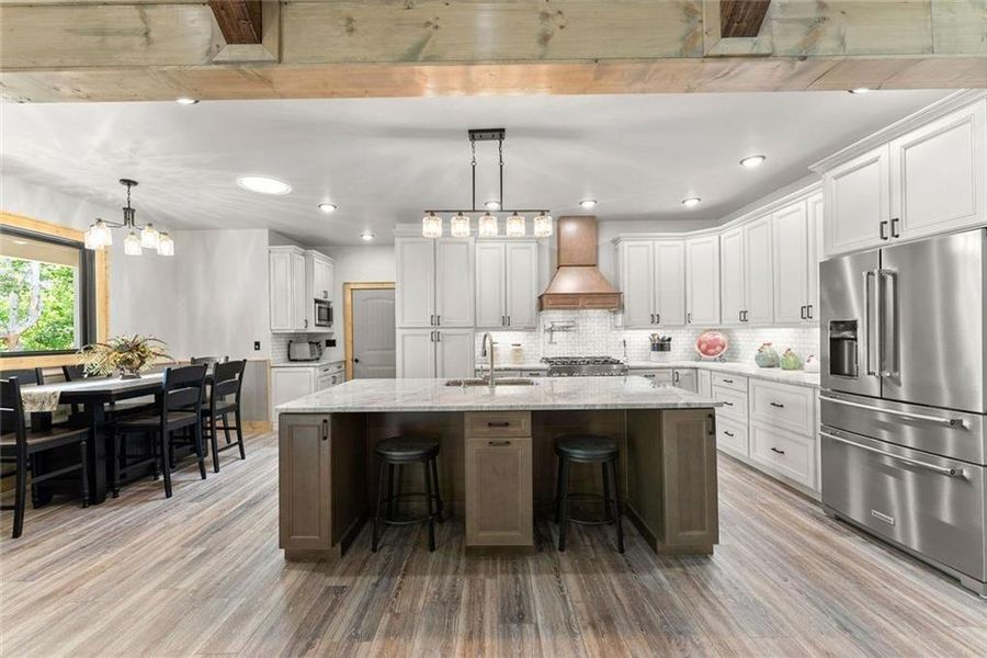 Furnished interior view inside a new home in , Cleveland (Image 48).