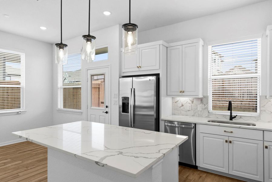 Furnished interior view inside a new home in Woodforest, Montgomery (Image 4).