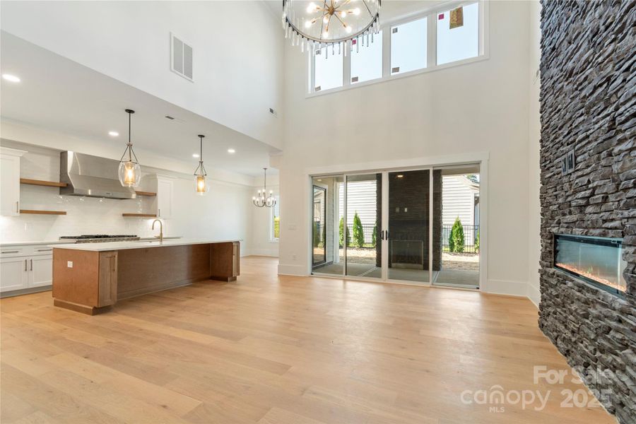 Furnished interior view inside a new home in , Charlotte (Image 14).